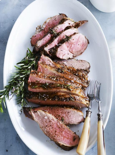 Butterflied Lamb Leg Garden Mint Glaze / kg