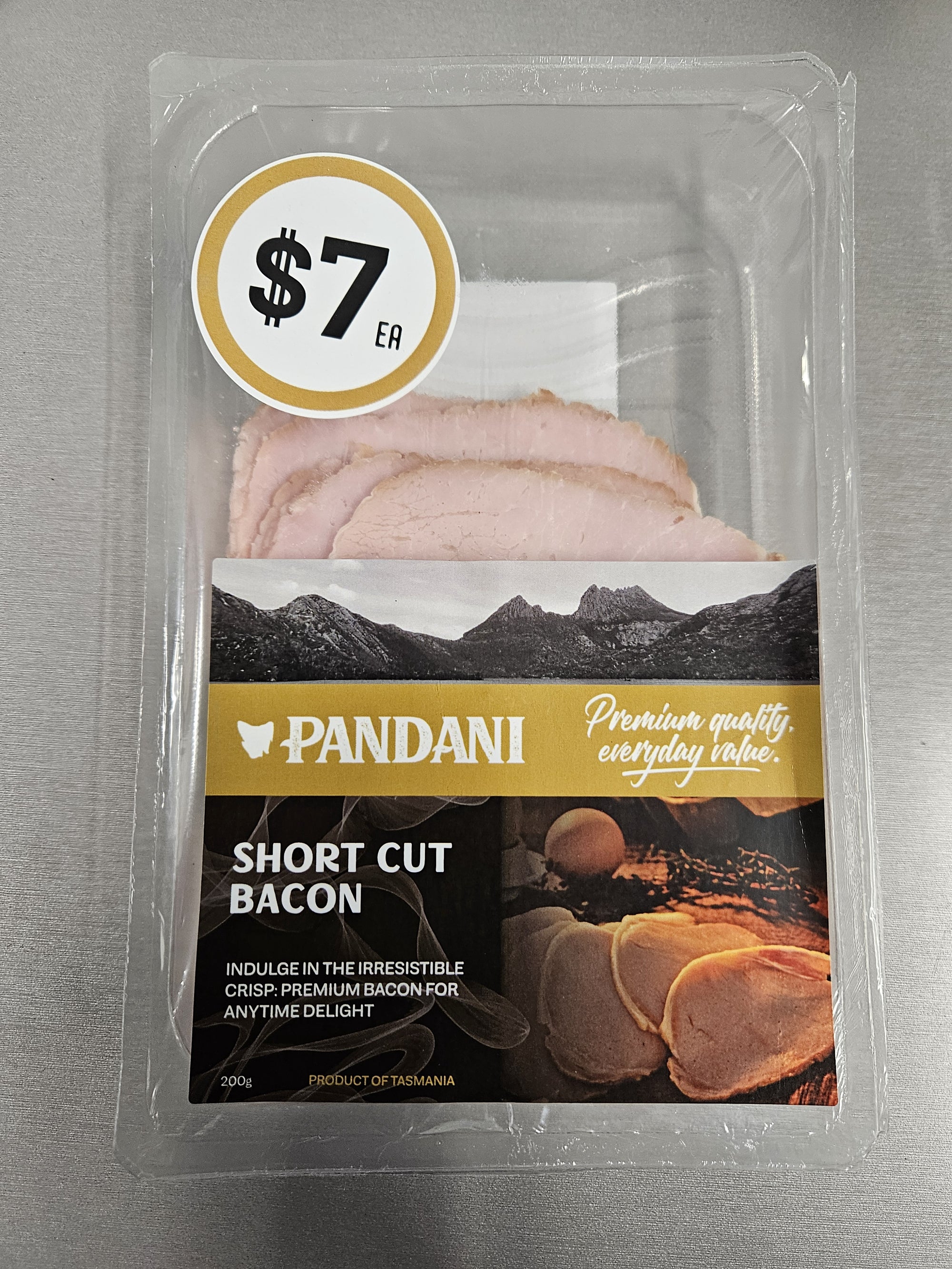 Pandani Shortcut Bacon 200g