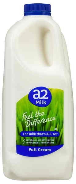 A2 Full Cream Milk 2L
