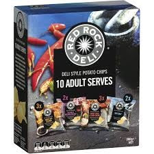 Red Rock Deli Multipack Variety Box Adult Serves 10pk