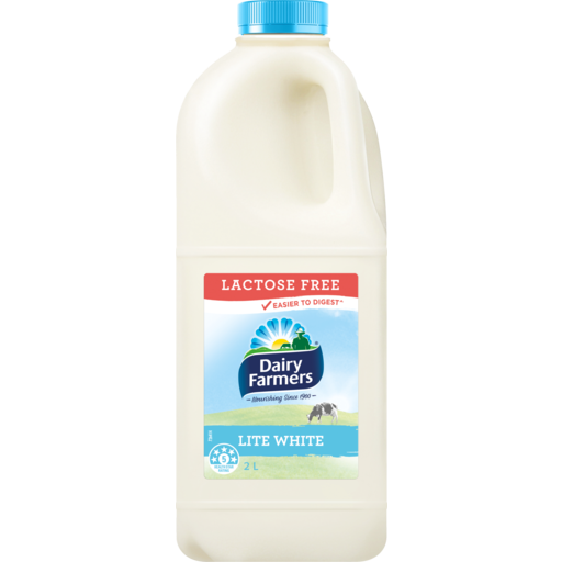 Dairy Farmers Lite Lactose Free Milk 2L