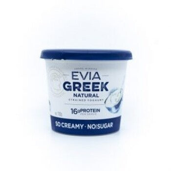 Evia Thick & Creamy Plain Greek Yoghurt 1kg
