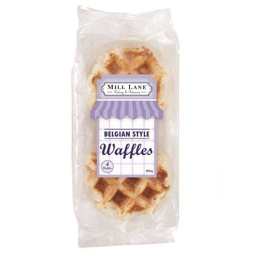 Mill Lane Waffles Belgian Style 4 pk 200g