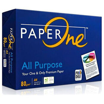 PaperOne A4 All Purpose White Copy Paper 80gsm