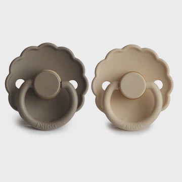 Daisy Pacifier Portobello / Croissant | Size 1