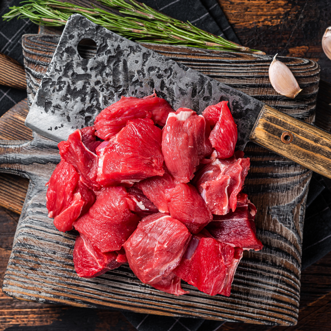Boneless Diced Lamb - 500g