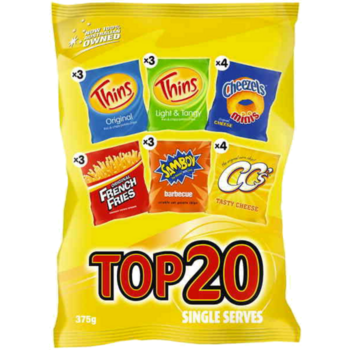 Top 20 Variety Multipack 375g