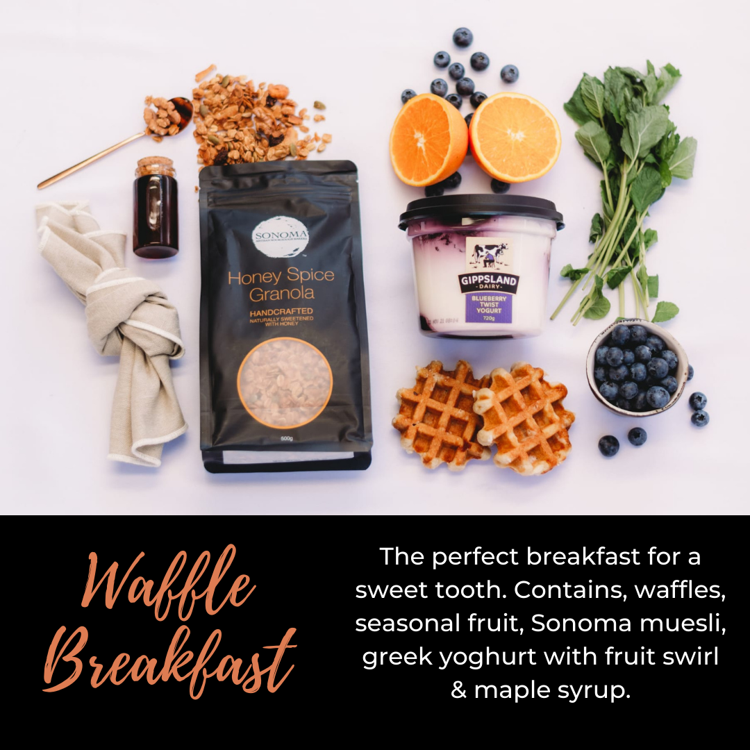Waffle Breakfast (Serves 4)