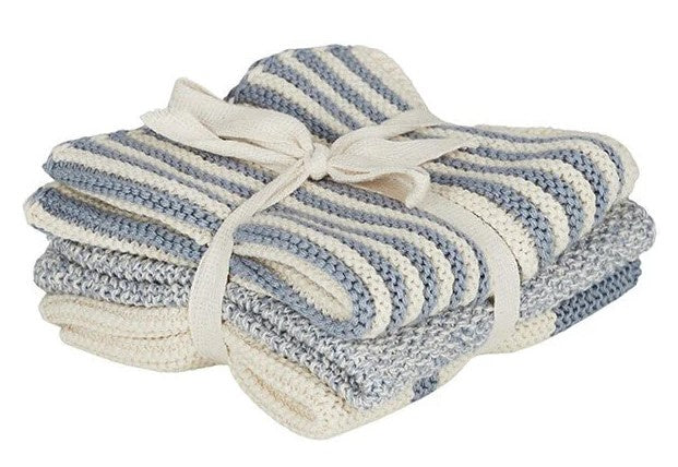 Amy Cotton Knit Cloth S3 / 28 x 28 / Blue9330049