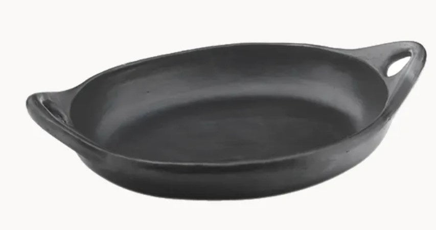 La Chamba Oval Dish with Handles (Size 7)