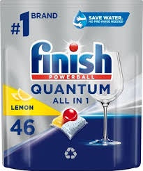Finish Powerball Quantum All in 1 Lemon 45 Capsules