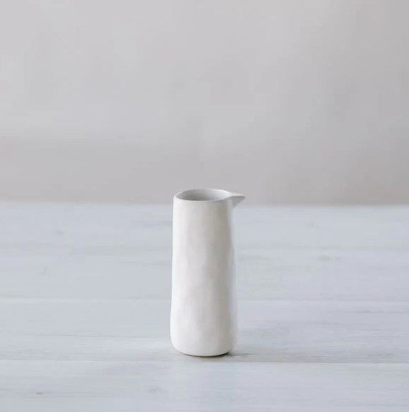 Flax Jug No Handle 13cm White