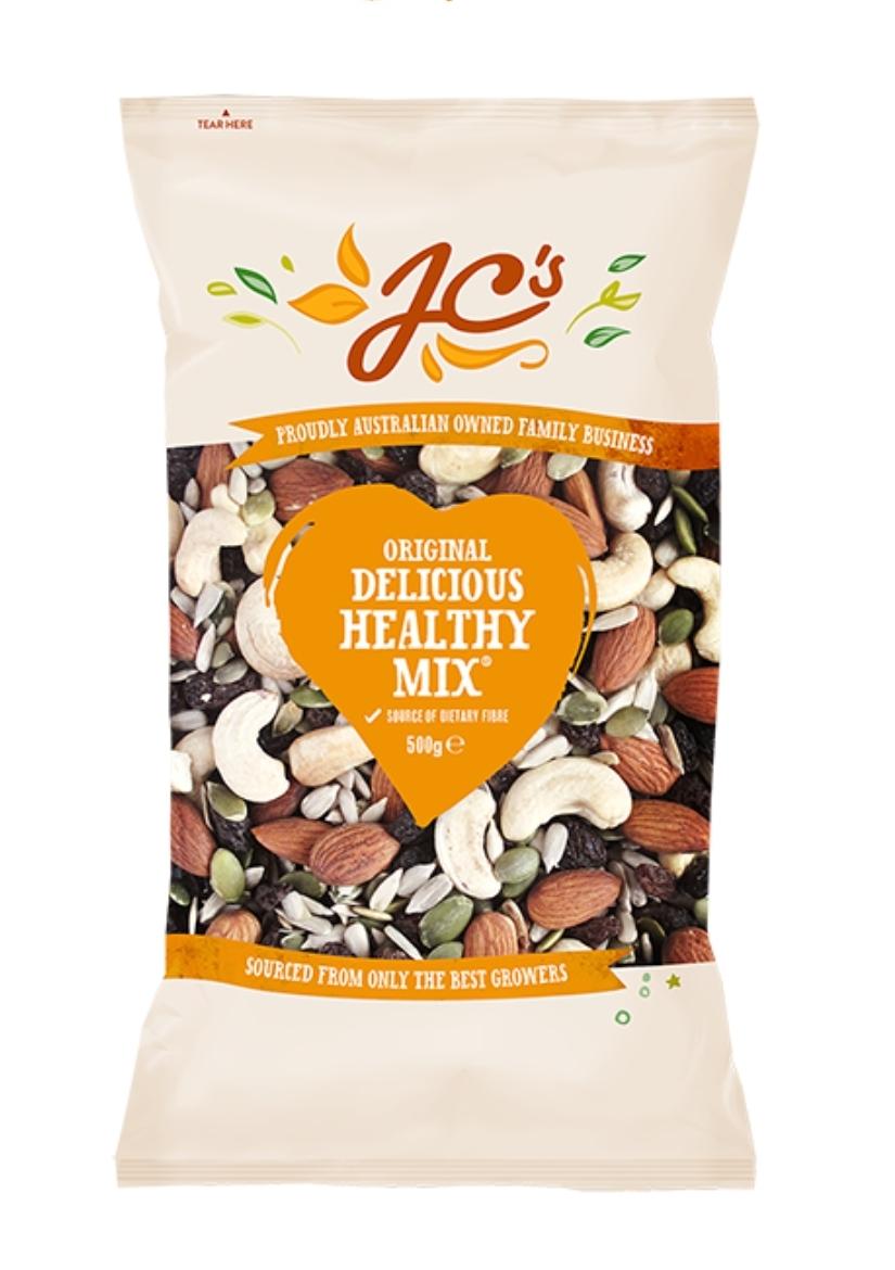 J.C's Delicious Healthy Mix 375g