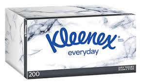 Kleenex Everyday 2 Ply Facial Tissues 200pk