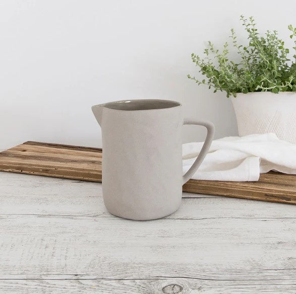 Flax Milk Jug 7cm Grey