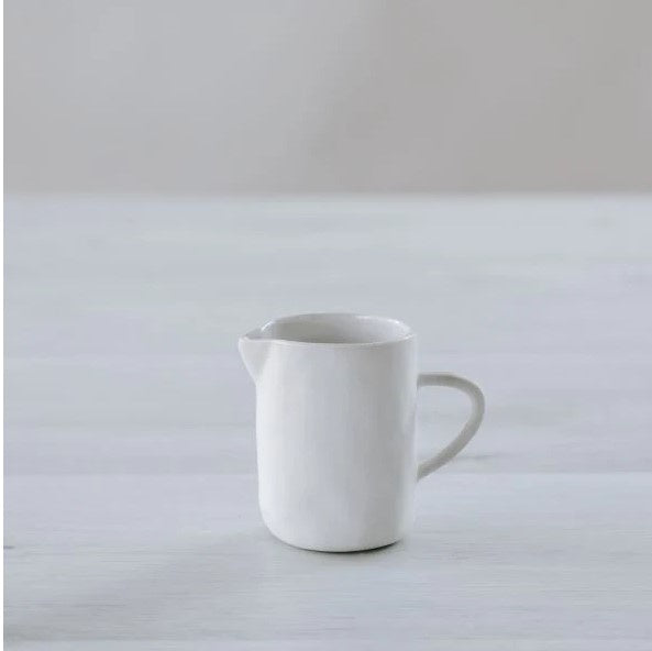 Flax Milk Jug 7cm White