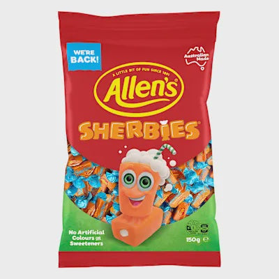 Allen's Sherbies 150g