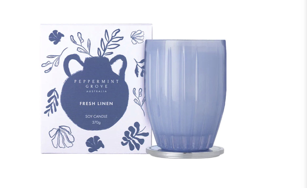 PGA Candle 370g / Fresh Linen
