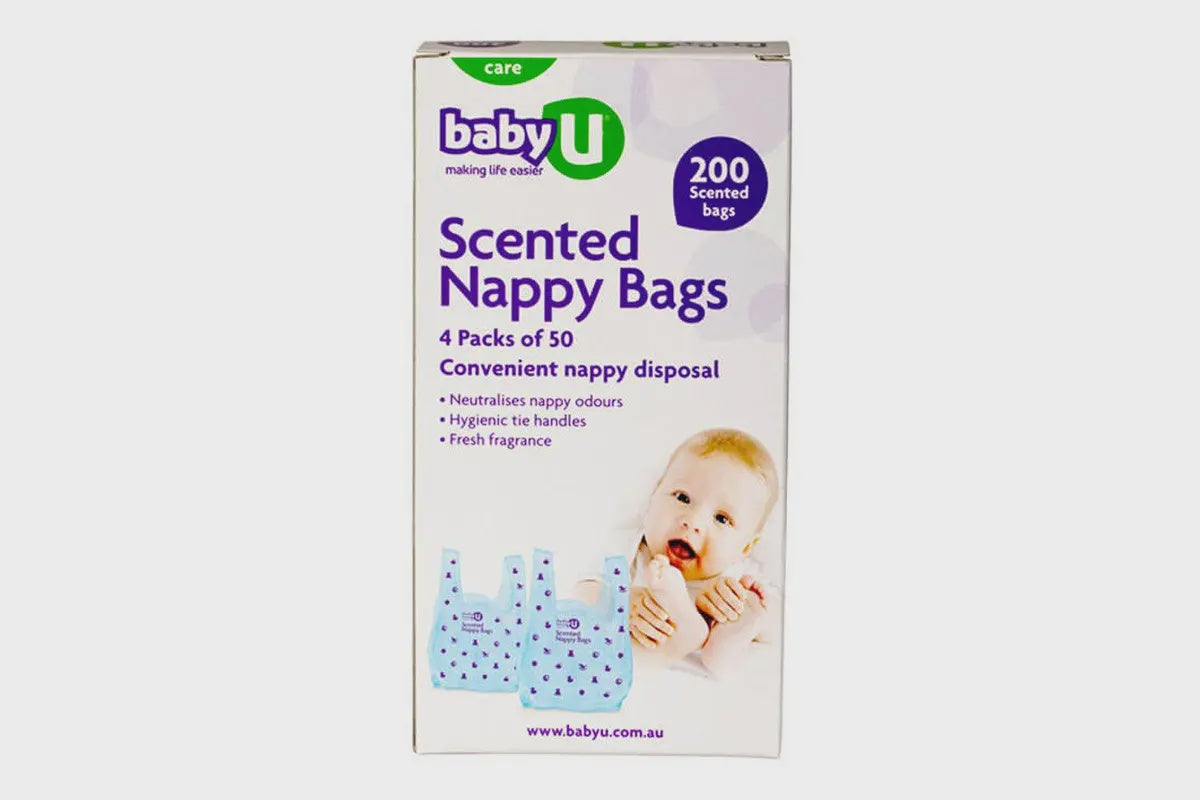 Baby U Nappy Sacks 200pk