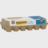 Black & Gold Large Cage Eggs 900g 18pk