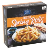Pacific West Frozen Cocktail Spring Rolls 1kg