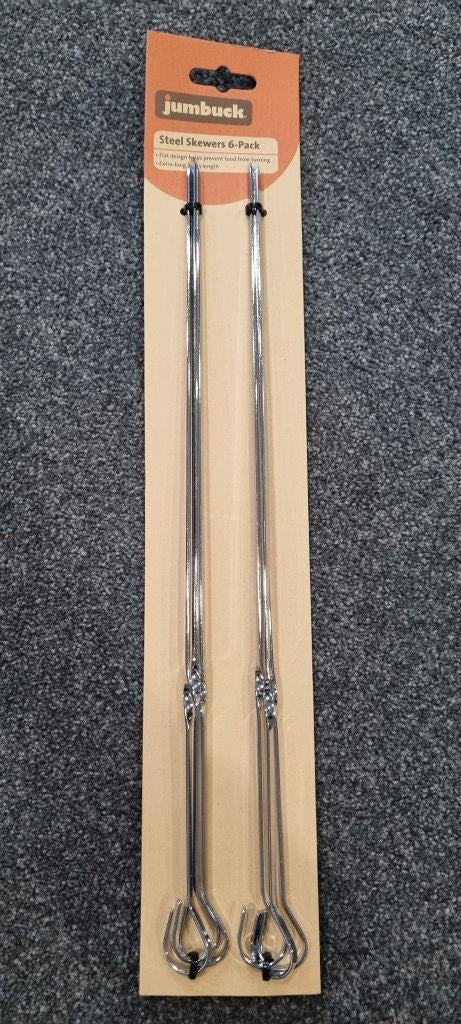 Jumbuck Steel skewers 6 pack