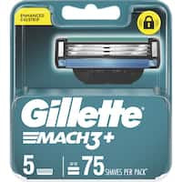 Gillette Mach3+ Blades 5pk