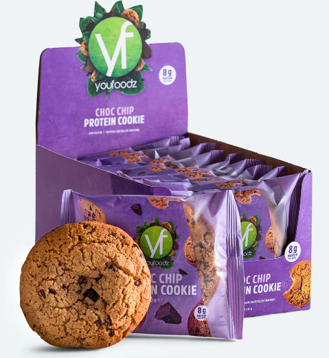 Choc Chip Protein Cookie 60g x 8