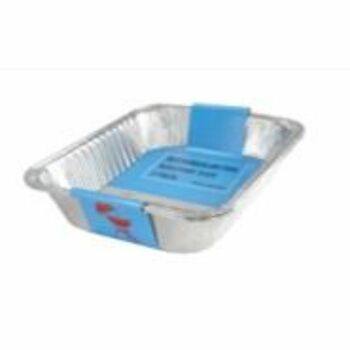 Large Heavy Duty Foil Tray 32x26x6cm 2/pk