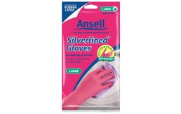 Ansell Pink Silverlined Gloves Large 1pk