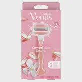 Gillette Venus Comfortglide White Tea Razor Handle + 2 Blade Refills