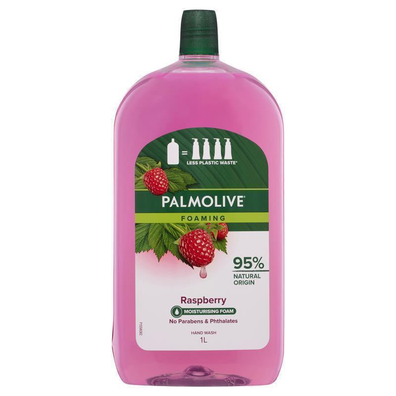 Palmolive Foaming Hand Wash Soap Raspberry Refill 1L