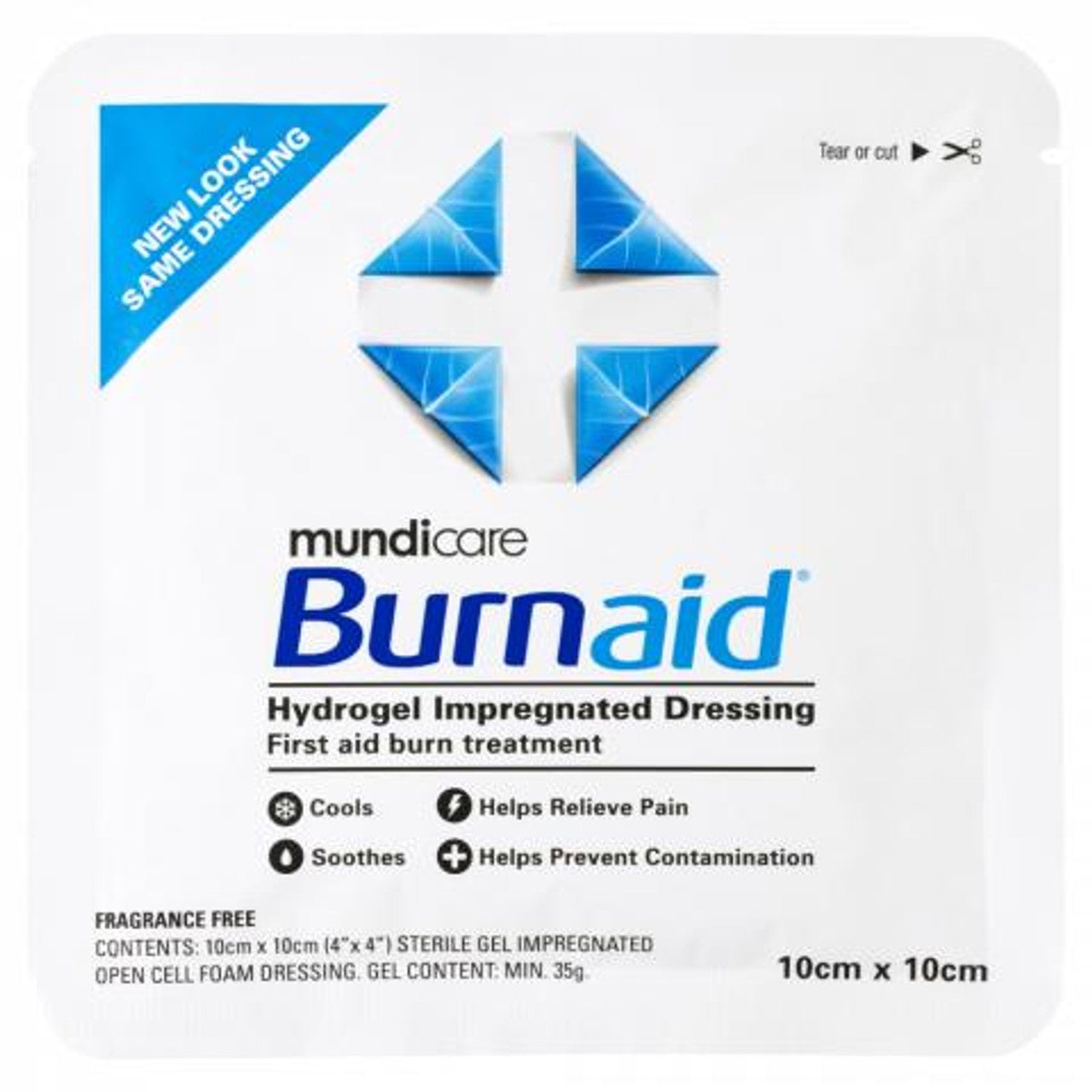 Burnaid Hydrogel Impregnated Dressing