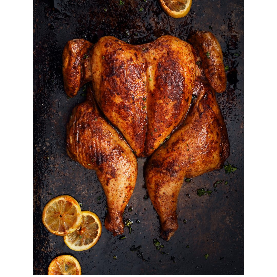 Marinated & Butterflied/Split Chicken Size 12 (Bone In)