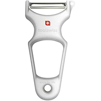 Toolswiss Classinox White Vegetable Peeler