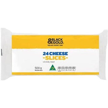Black & Gold Iws Cheese Slices 500g