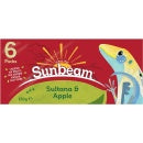 Sunbeam Sultanas & Apple 6pk