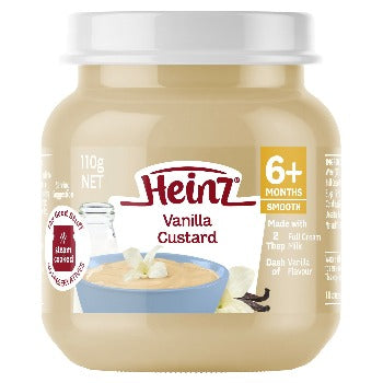 Heinz Vanilla Custard 6mths+ 110g