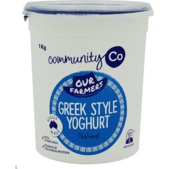 Community Co Greek Style Yoghurt 1kg