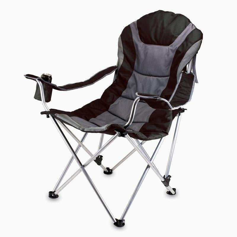 Campus & Co. Executive Adjustable Camp Chair Black/Grey