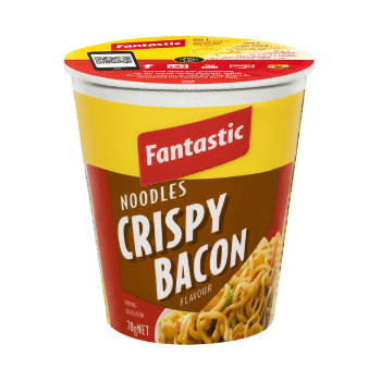 Fantastic Crispy Bacon Noodle Cup 70g
