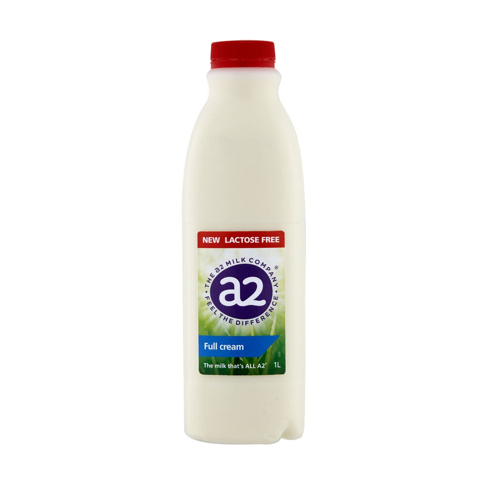 A2 Full Cream Lactose Free Milk 1L