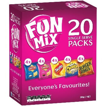 Smith's Chips Fun Mix Multipack 20pk