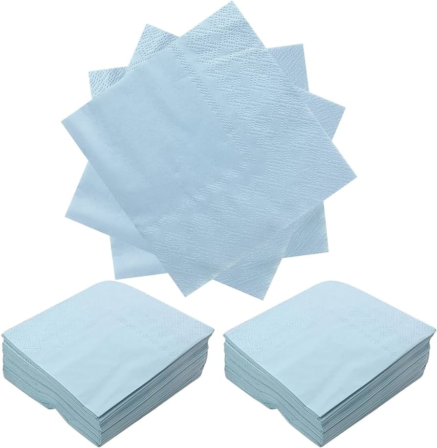 Cocktail Light Blue Napkin