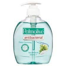 Palmolive Liquid Hand Wash Pump Antibacterial Sea Minerals 250ml