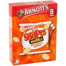 Arnott's Shapes Original Chicken Crimpy 8pkt