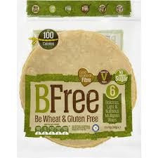 Bfree Wraps Multigrain 6pkt