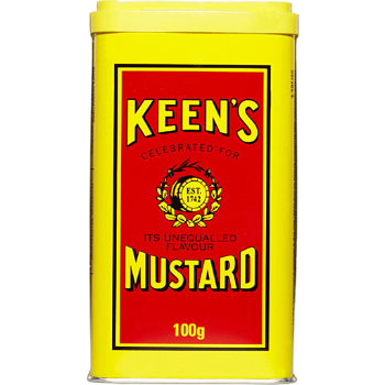 Keen's Tin Mustard Powder 100g