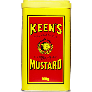 Keen's Tin Mustard Powder 100g