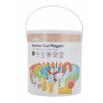 72pc Domino Run Playset